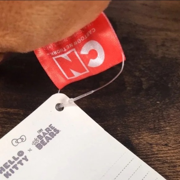 NWT Rare- Hello Kitty x Bare Bears Cosplay Plush - Picture 7 of 9